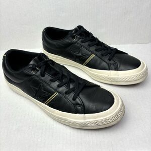 Converse One Star Ox Low Shoes‎ Sneakers Mens 6.5 Womens 8.5 Leather Gold NWOT